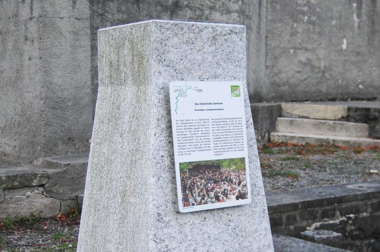 Heute dient das historische Zentrum für Kulturanlässe.